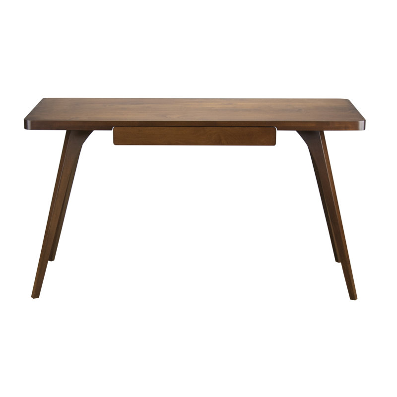 Corrigan Studio® Crowle Solid Wood Desk Wayfair